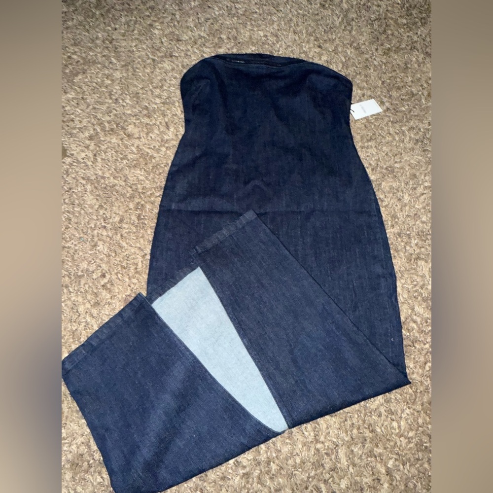 Forever 21 Dark Blue Maxi Dress